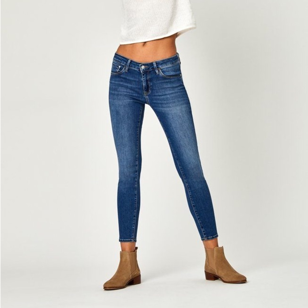 Mavi Adriana Ankle Mid Rise Super Skinny Jeans Super Soft 31